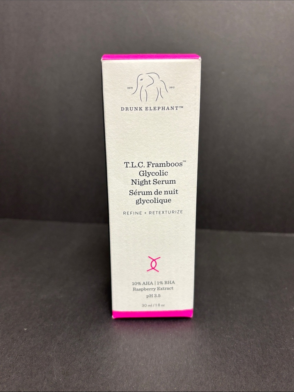 Drunk Elephant T.L.C. Framboos Glycolic Night Serum